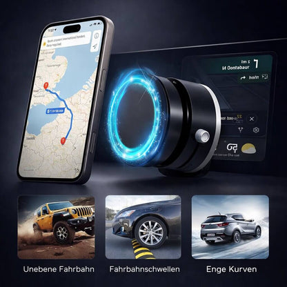 Car Phone Holder with Suction Cup | Magnetic Phone Holder with 360° Rotation | Vantrel