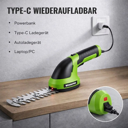 Cordless Hedge Trimmer | Grass Shear for Garden | GreenBlade