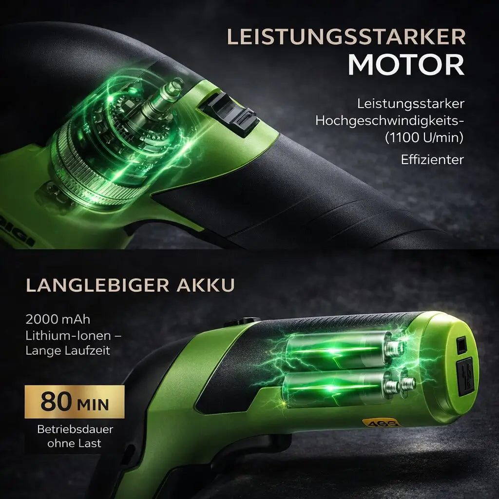 Cordless Hedge Trimmer | Grass Shear for Garden | GreenBlade