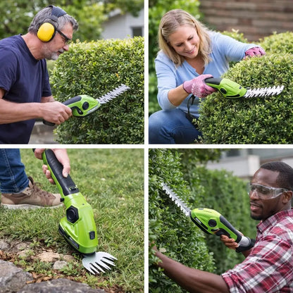 Cordless Hedge Trimmer | Grass Shear for Garden | GreenBlade