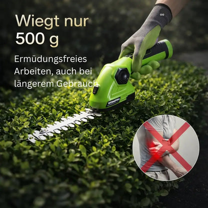 Cordless Hedge Trimmer | Grass Shear for Garden | GreenBlade