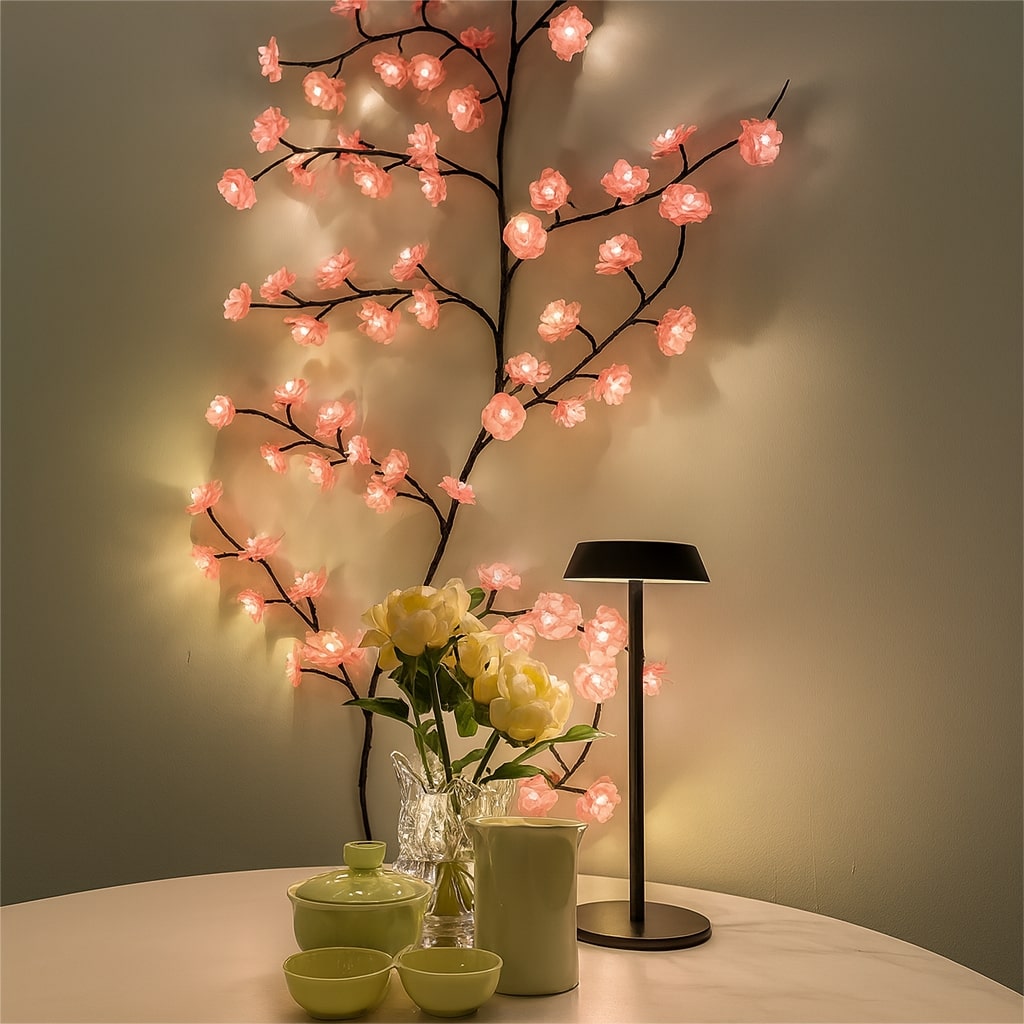 LED Autumn Decor | Autumn Flower Decoration | Decorative Light String | LightBlossom