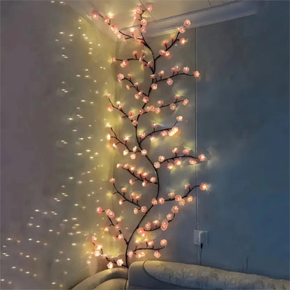 LED Autumn Decor | Autumn Flower Decoration | Decorative Light String | LightBlossom