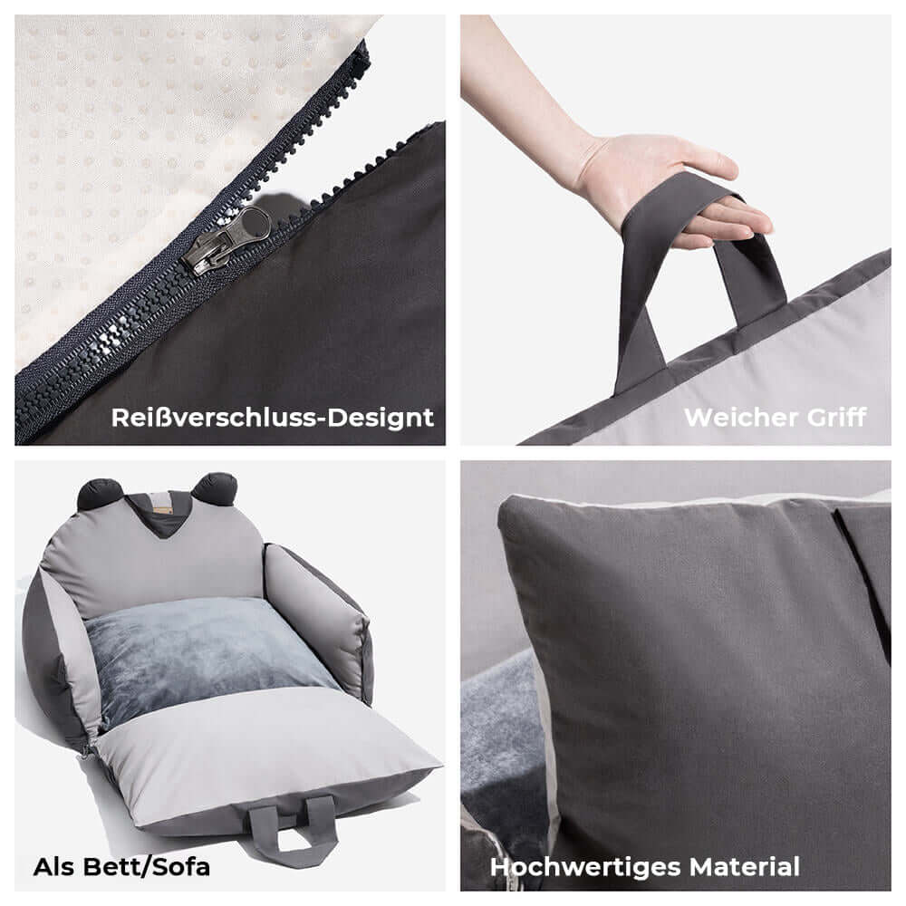 Dog Car Seat | Dog Seat for Back Seat | Dog Car Transport Box | Dog Box