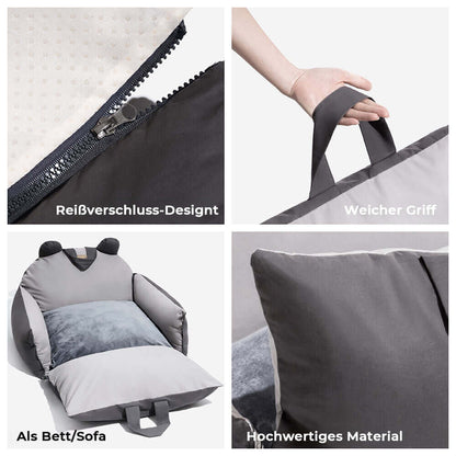 Dog Car Seat | Dog Seat for Back Seat | Dog Car Transport Box | Dog Box