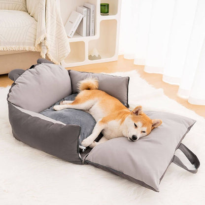 Dog Car Seat | Dog Seat for Back Seat | Dog Car Transport Box | Dog Box