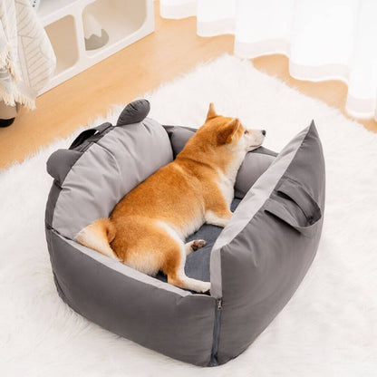 Dog Car Seat | Dog Seat for Back Seat | Dog Car Transport Box | Dog Box