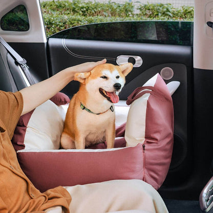 Dog Car Seat | Dog Seat for Back Seat | Dog Car Transport Box | Dog Box