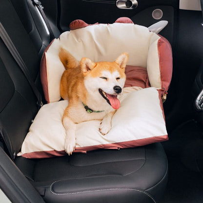 Dog Car Seat | Dog Seat for Back Seat | Dog Car Transport Box | Dog Box