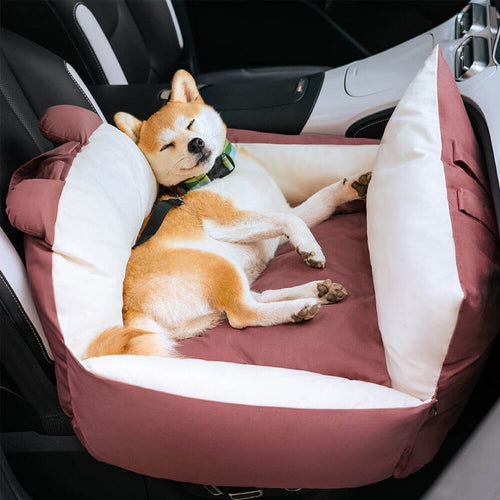 Dog Car Seat | Dog Seat for Back Seat | Dog Car Transport Box | Dog Box