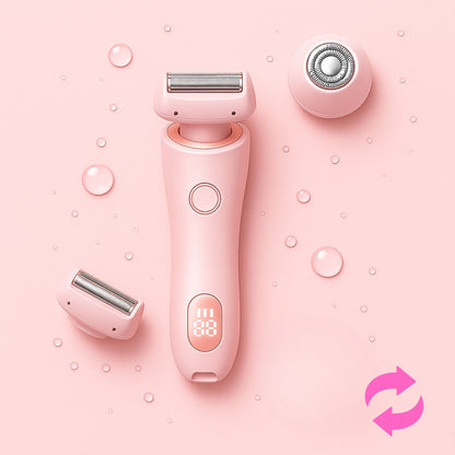 Intimrasierer für Frauen | Elektrischer Damenrasierer für intime Bereiche | Bikini-Trimmer | Femora