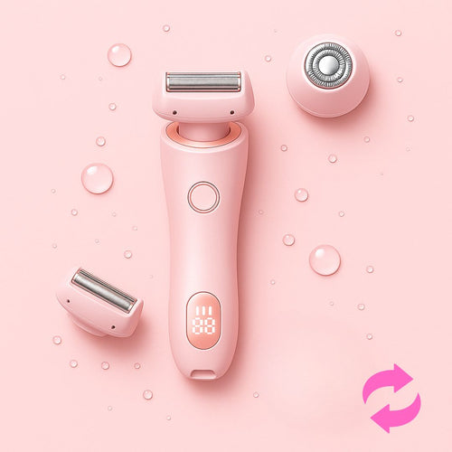 Intimrasierer für Frauen | Elektrischer Damenrasierer für intime Bereiche | Bikini-Trimmer | Femora