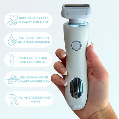 Intimate Shaver for Women | Electric Women's Shaver for Intimate Areas | Bikini Trimmer | Femora