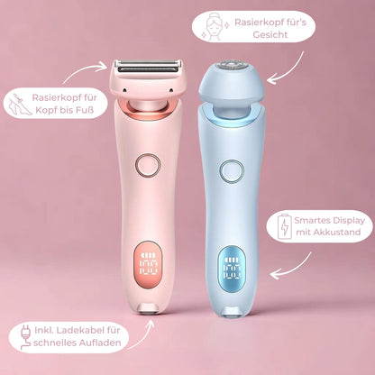Intimrasierer für Frauen | Elektrischer Damenrasierer für intime Bereiche | Bikini-Trimmer | Femora