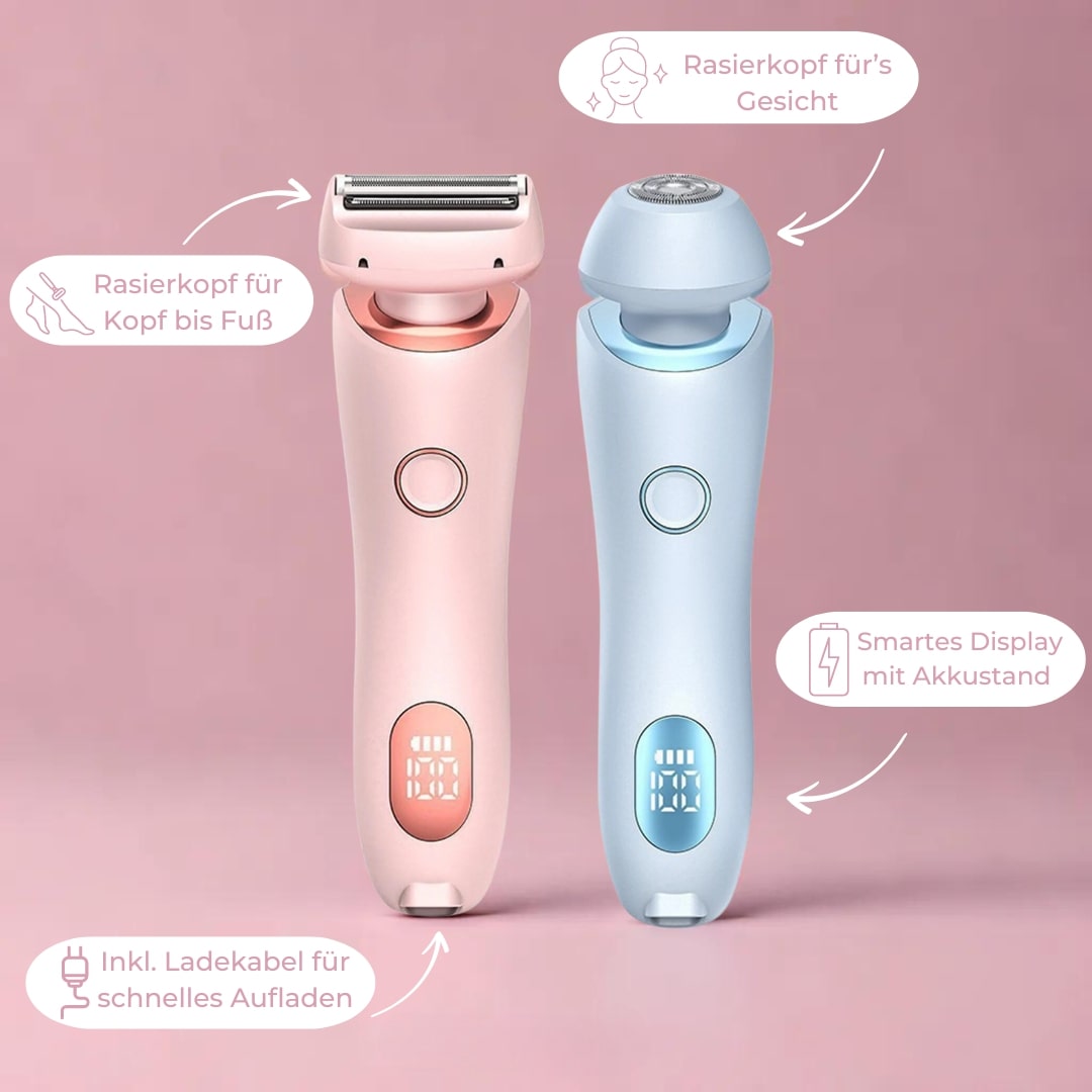 Intimate Shaver for Women | Electric Women's Shaver for Intimate Areas | Bikini Trimmer | Femora
