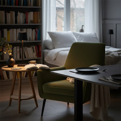 Wireless Table Lamp | Lamp for Living Room | Modern Table Light with Battery | VelaLume