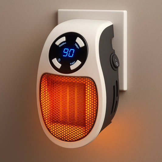 Ceramic Heater | Socket Heater | Quiet Mini Heater | ThermoDock