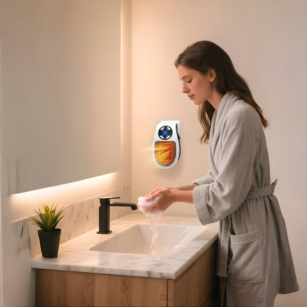 Ceramic Heater | Socket Heater | Quiet Mini Heater | ThermoDock