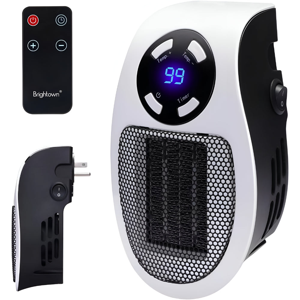 Ceramic Heater | Socket Heater | Quiet Mini Heater | ThermoDock