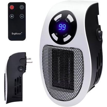 Ceramic Heater | Socket Heater | Quiet Mini Heater | ThermoDock