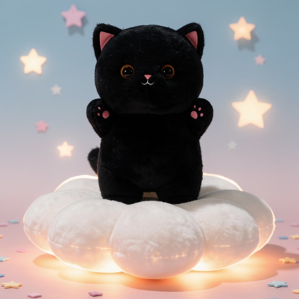 Kitty Plush Toy | Cute Cat Plush Toy | SnuggleCat