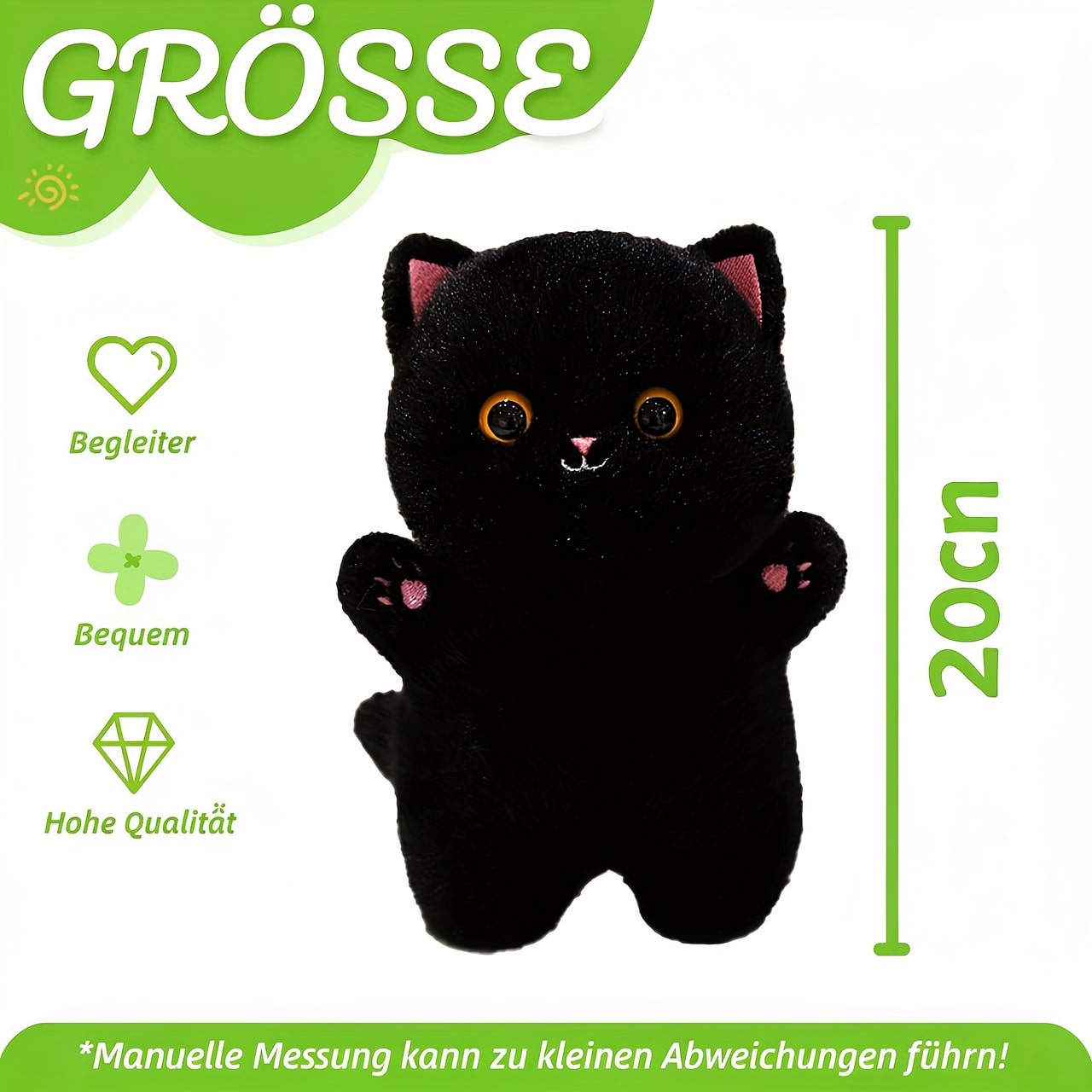 Kitty Plush Toy | Cute Cat Plush Toy | SnuggleCat