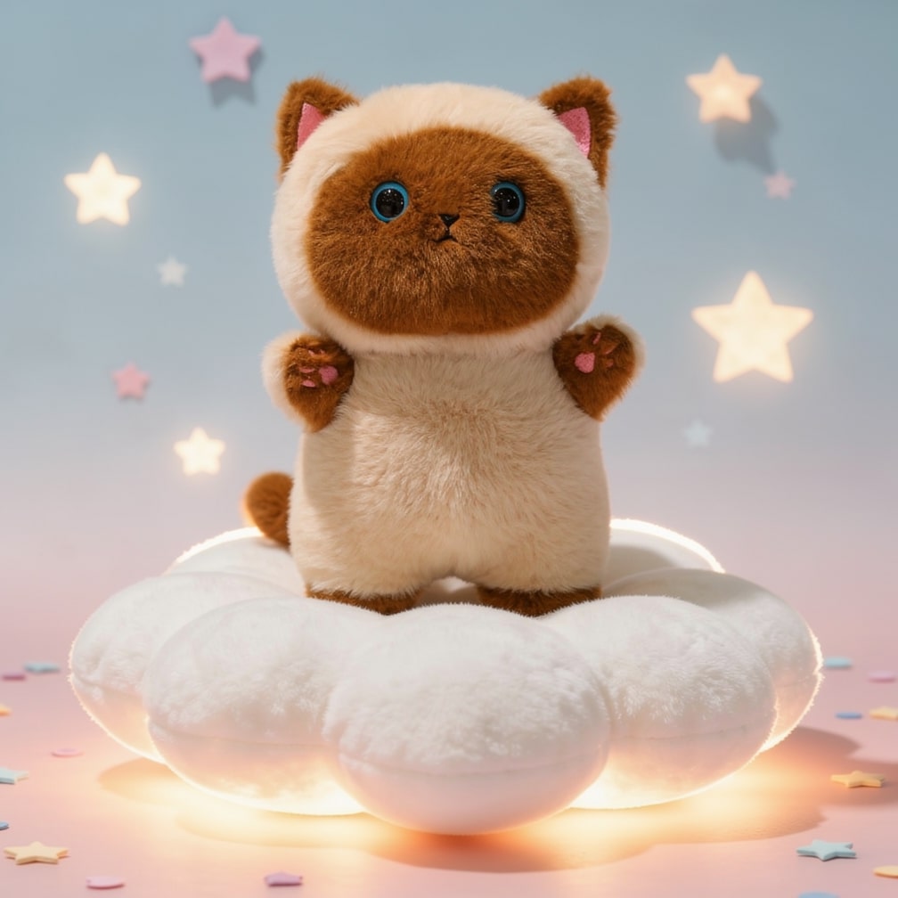 Kitty Plush Toy | Cute Cat Plush Toy | SnuggleCat
