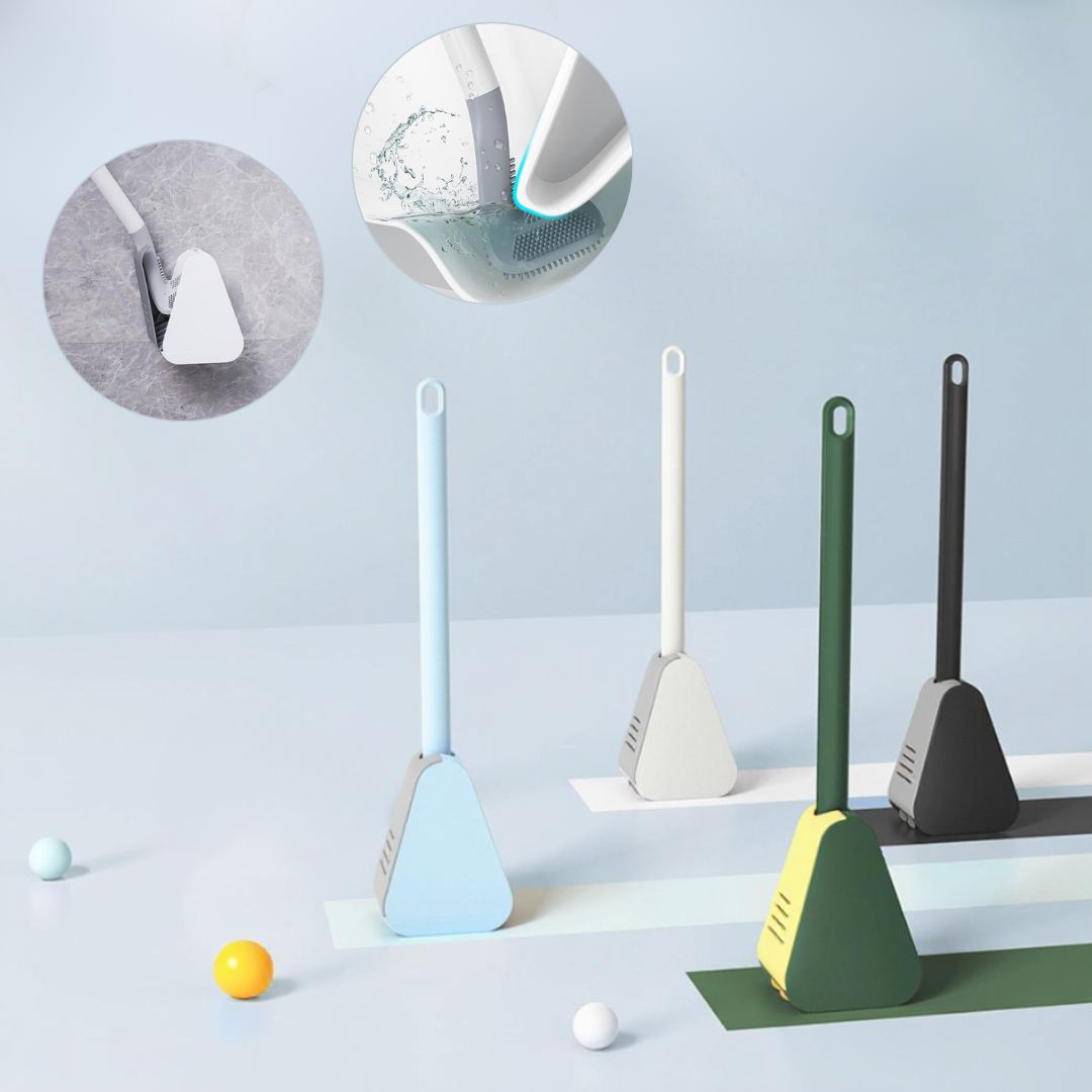 Silicone Toilet Brush | Toilet Brush with Holder | WC Brush | Cleanova