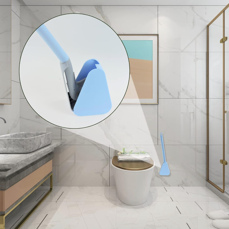 Silicone Toilet Brush | Toilet Brush with Holder | WC Brush | Cleanova