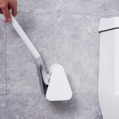 Silicon-Toilettenbürste | Toilettenbürste mit Halter | WC Bürste | Cleanova