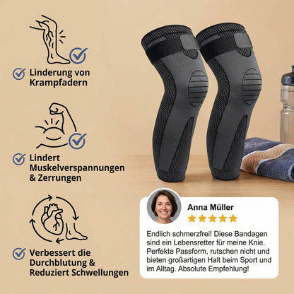 Knee Brace with Compression | Knee Support for Sports, Training, or Work | Flexurion