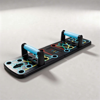 Home Strength Training Set with Push-Up Grips | Push-Up Board with Resistance Bands | StrengthBoard