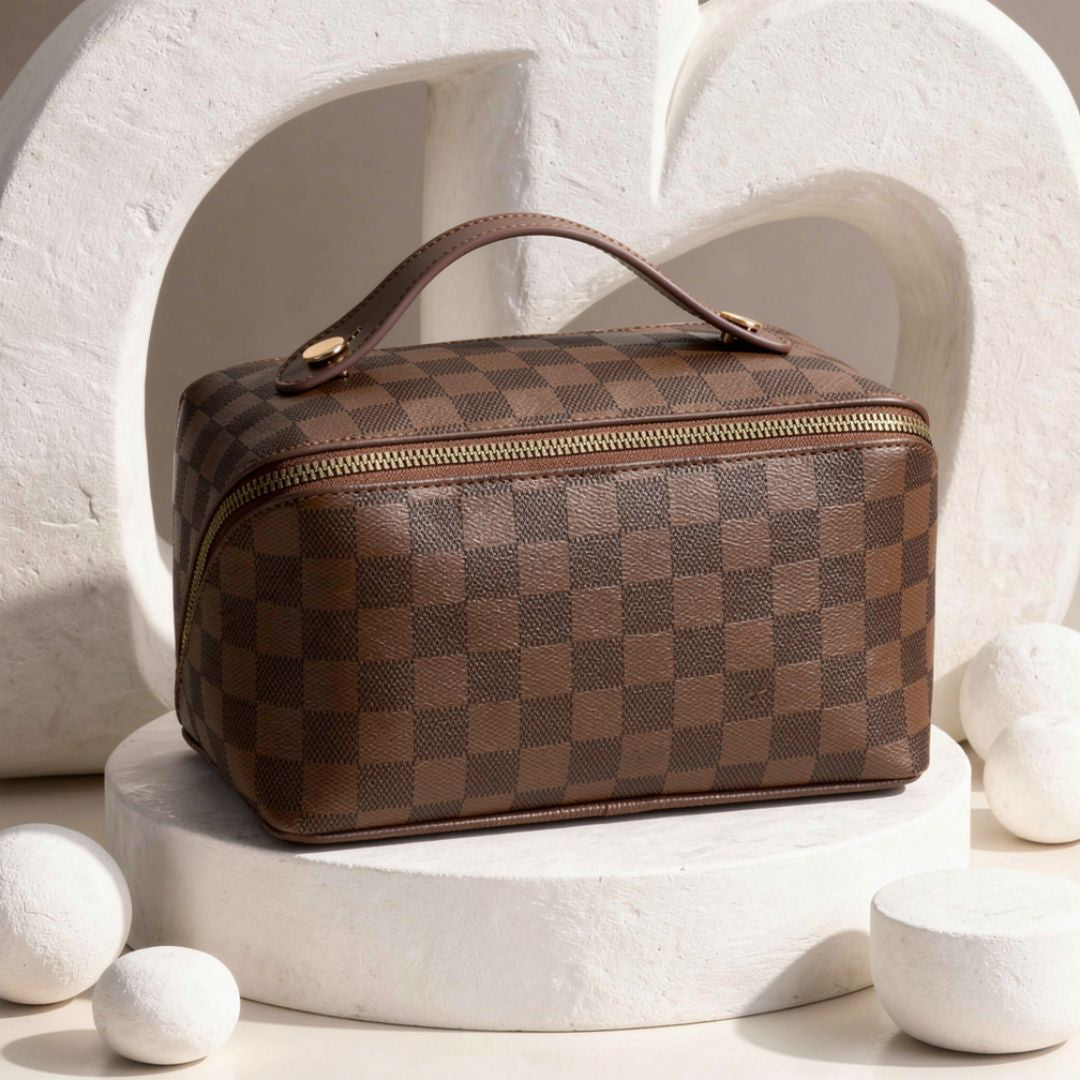 Toiletry Bag for Men & Women | Luxury Design Toiletry Case | Wash Bag | Washiq