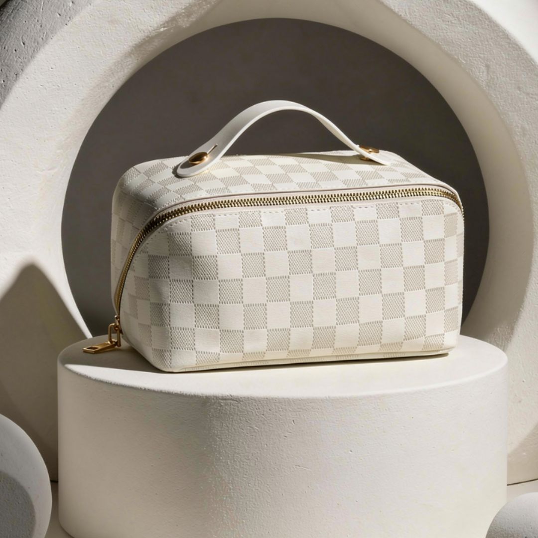 Toiletry Bag for Men & Women | Luxury Design Toiletry Case | Wash Bag | Washiq