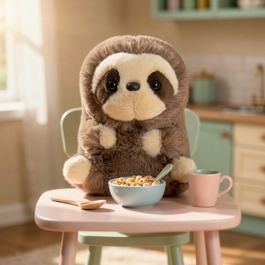 Stuffed Animals for Babies | Mini Sloth Plush Toy | MiniFauli