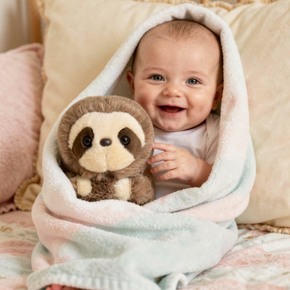 Stuffed Animals for Babies | Mini Sloth Plush Toy | MiniFauli