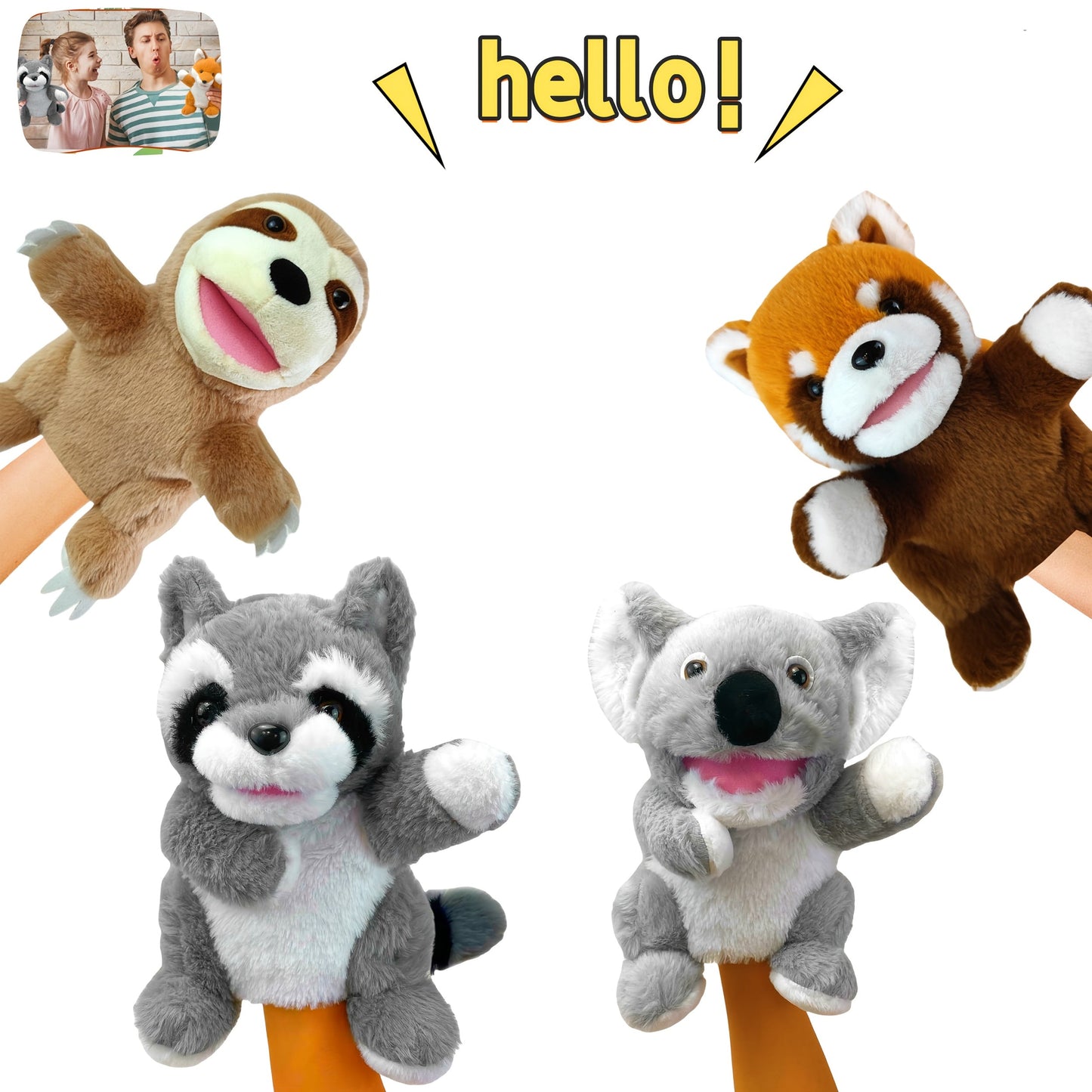 Cuddly Toy Hand Puppet | Plush Toy for Children | HandFriend