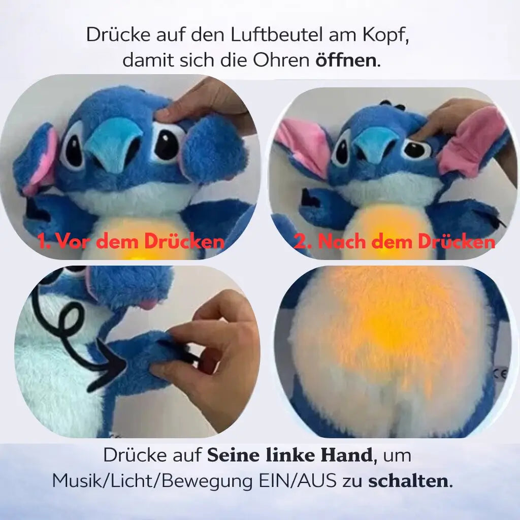Cuddle Toy with Breathing Function for Babies and Children | Soothing Plush Toy | Schnugi