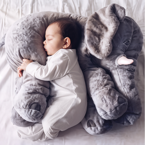 Kuscheltier für Kinder und Babys | Plüschspielzeug mit weichem Stoff | Mini-Elefant