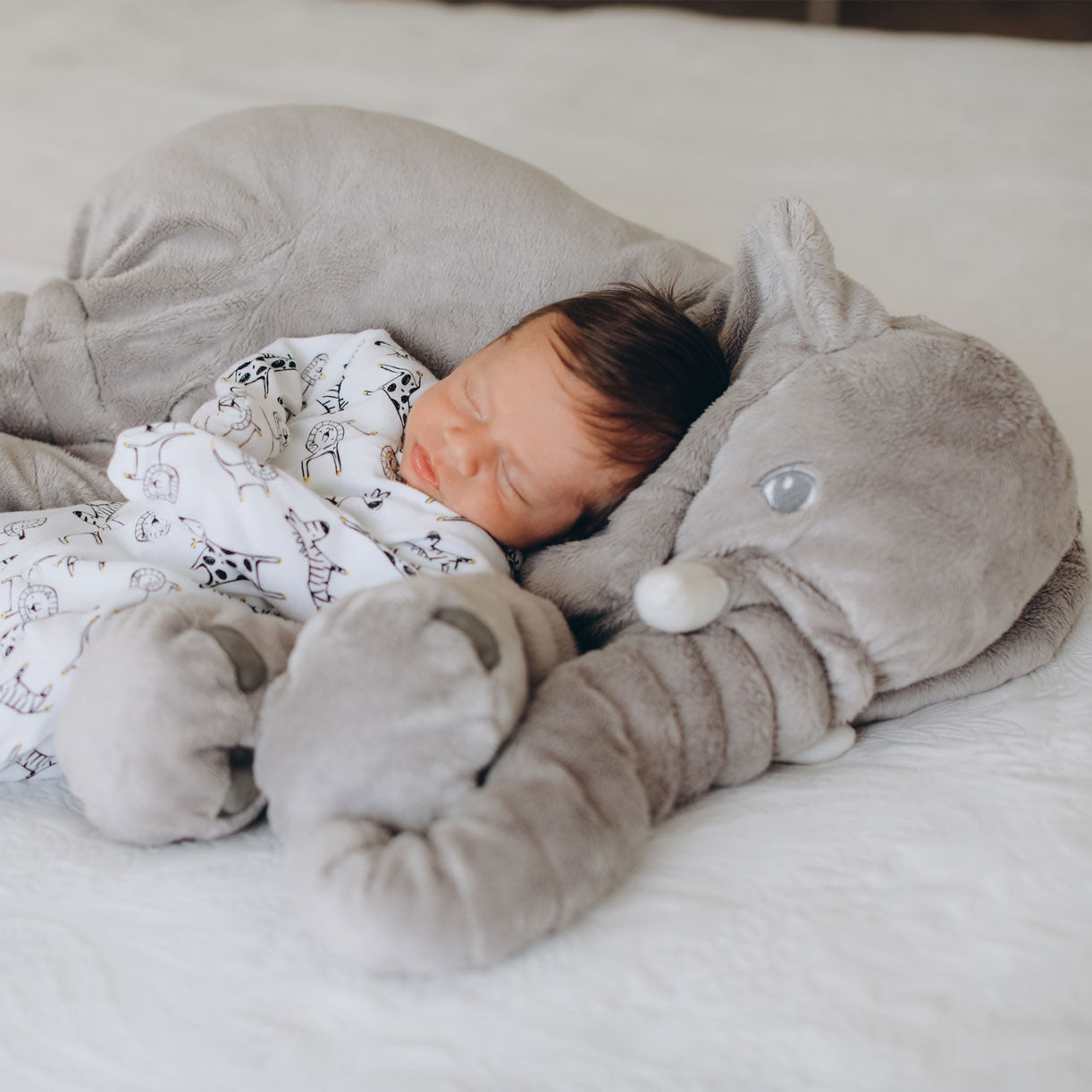 Cuddly Toy for Children and Babies | Plush Toy with Soft Fabric | Mini Elephant