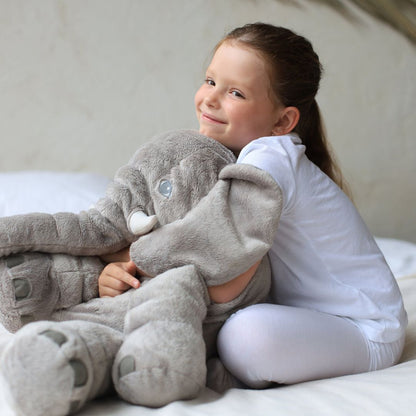 Kuscheltier für Kinder und Babys | Plüschspielzeug mit weichem Stoff | Mini-Elefant