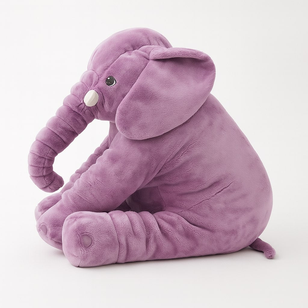 Kuscheltier für Kinder und Babys | Plüschspielzeug mit weichem Stoff | Mini-Elefant