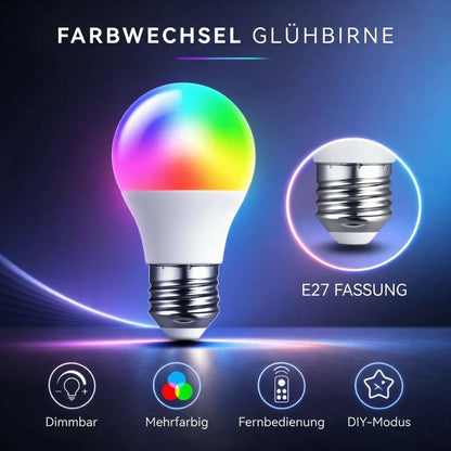 LED E27 Bulb | RGB Lamp with Remote Control | Neonix
