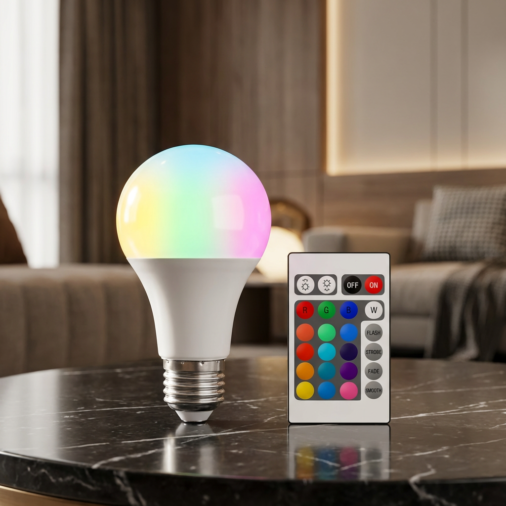 LED E27 Bulb | RGB Lamp with Remote Control | Neonix