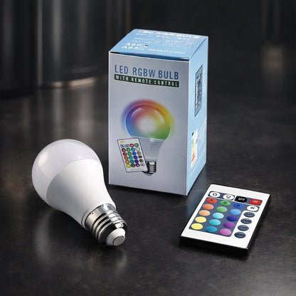 LED E27 Glühbirne | RGB Lampe mit Fernbedienung | Neonix