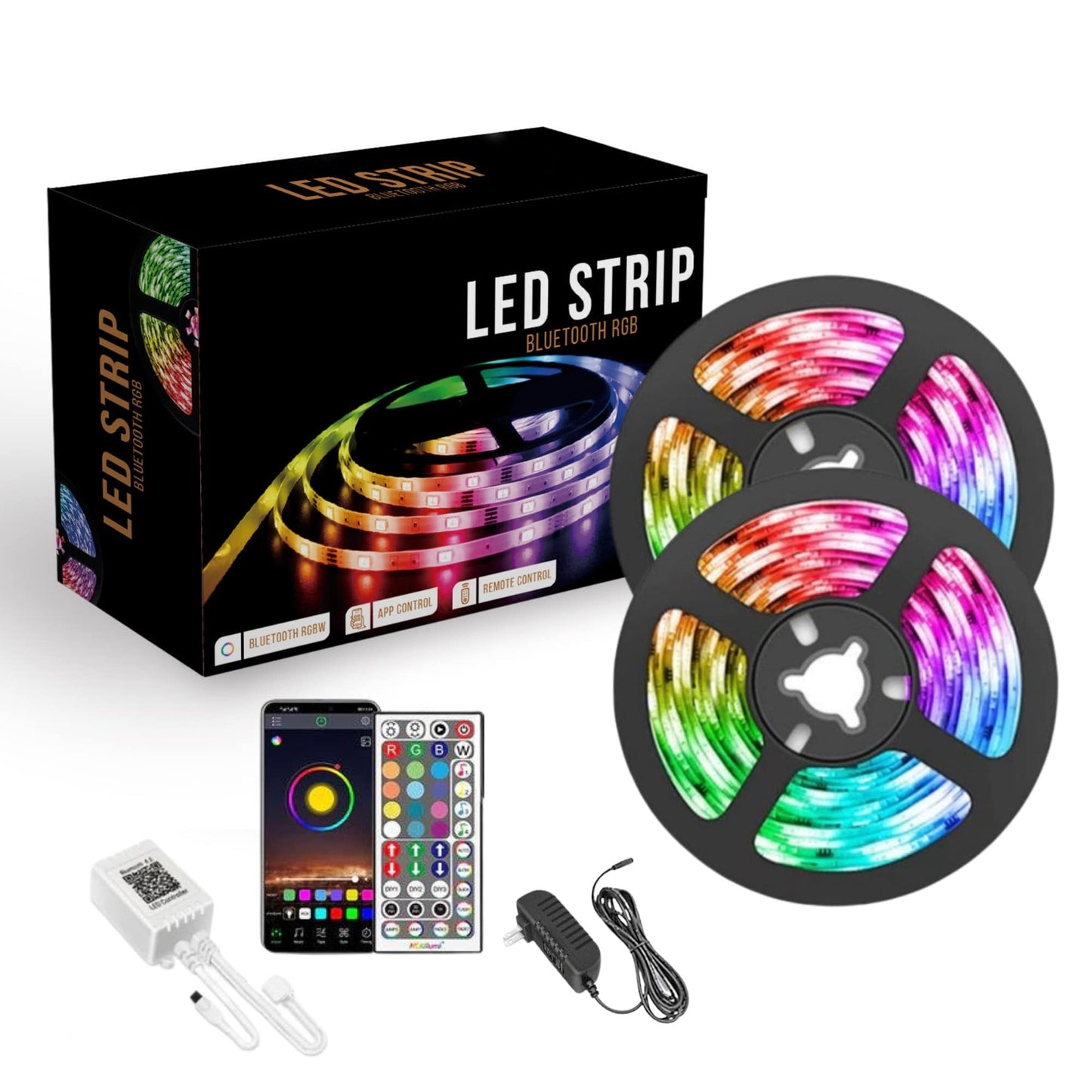 LED Strip 15 Meters | LED Strip with App & Remote Control | LED Lighting | StreifLux