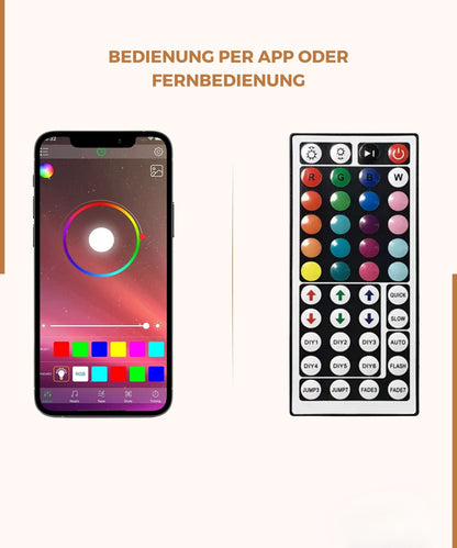 LED-Streifen 15 Meter | LED-Streifen mit App & Fernbedienung | LED-Beleuchtung | StreifLux