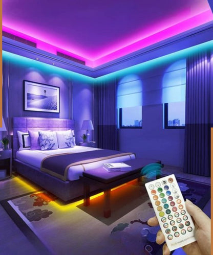 LED Strip 15 Meters | LED Strip with App & Remote Control | LED Lighting | StreifLux