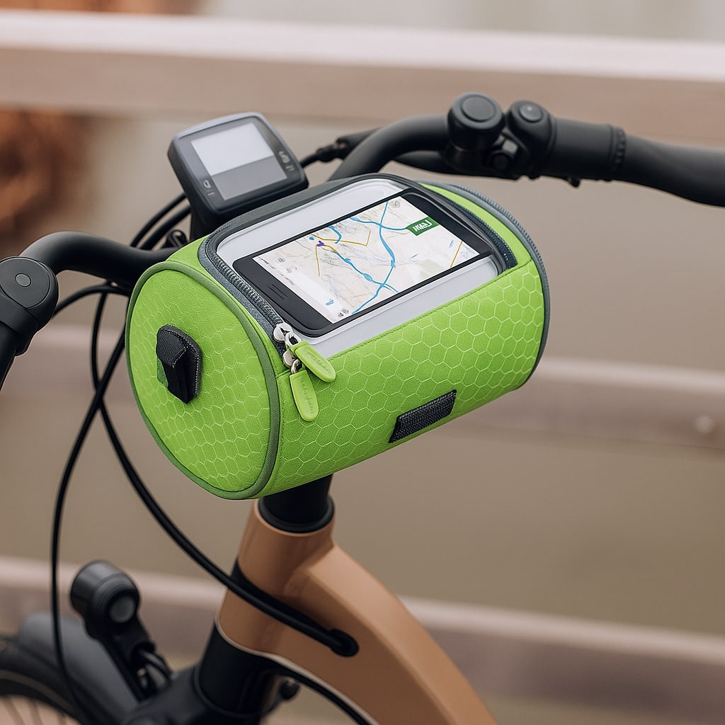 Handlebar Bag for Bicycle | Waterproof Bicycle Bag with Touchscreen | Tourix