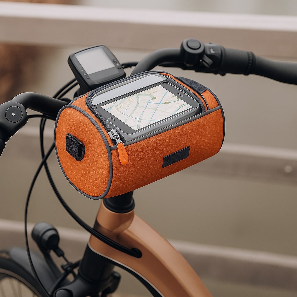 Handlebar Bag for Bicycle | Waterproof Bicycle Bag with Touchscreen | Tourix